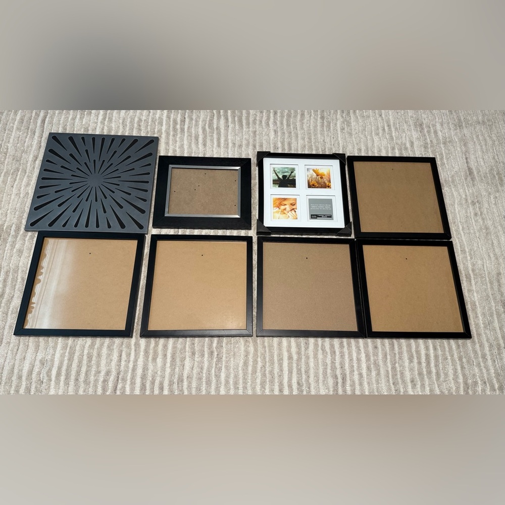 Modern Black Frames